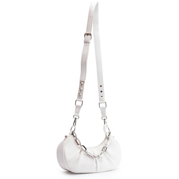 SKINNY Dip Devyn Crossbody Shoulder Bag In White - Picture 1 of 9